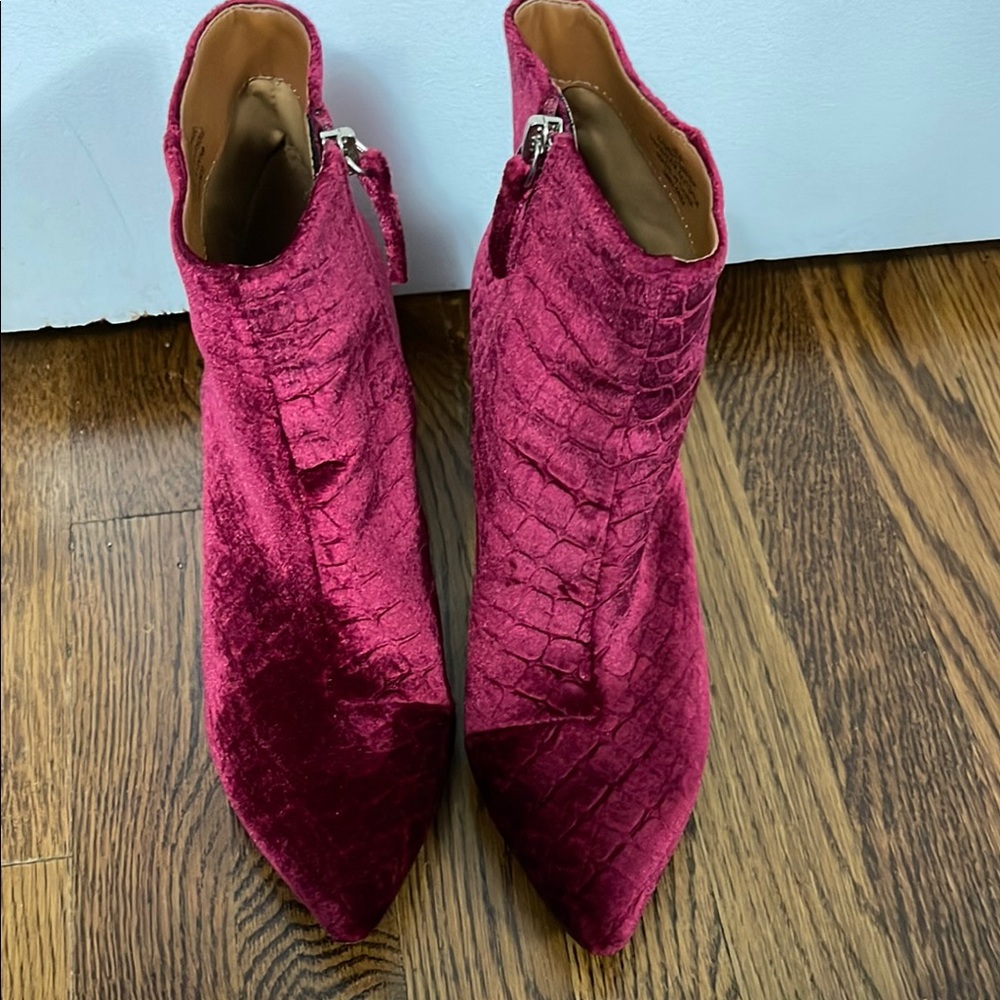 Kurt Geiger Pink Ankle Booties with Stiletto Heel
